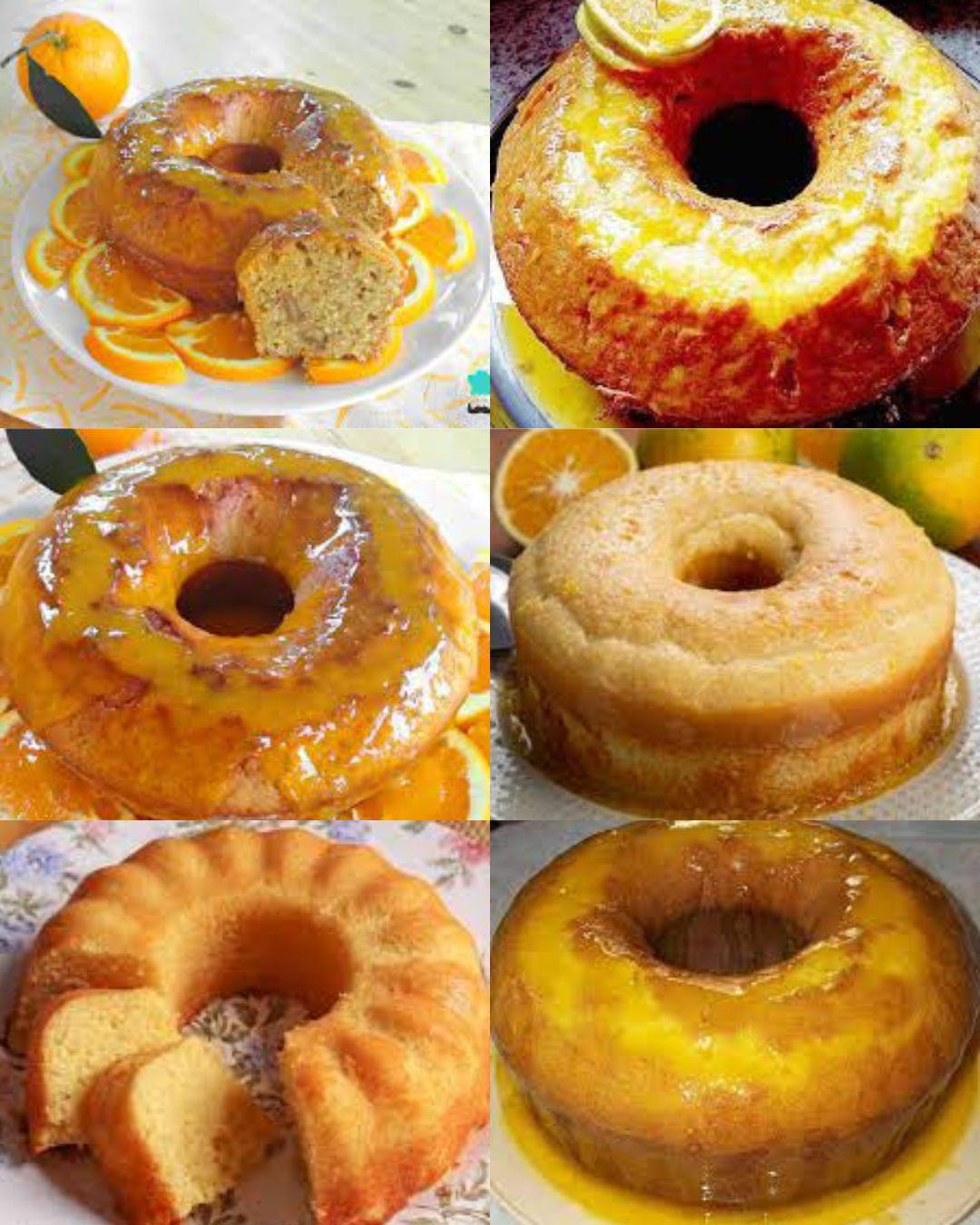 Receitas de Bolo de Laranja