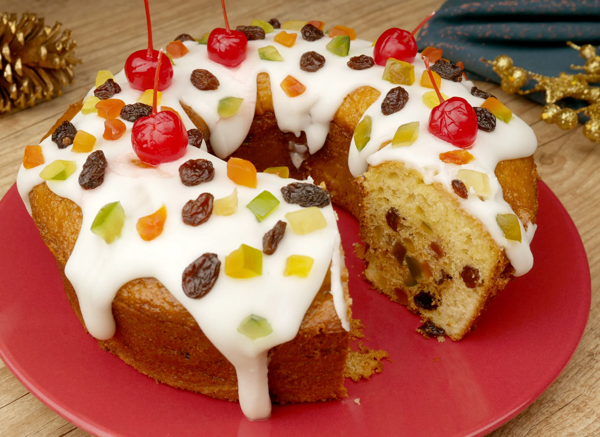 Bolo de Panetone Recheado