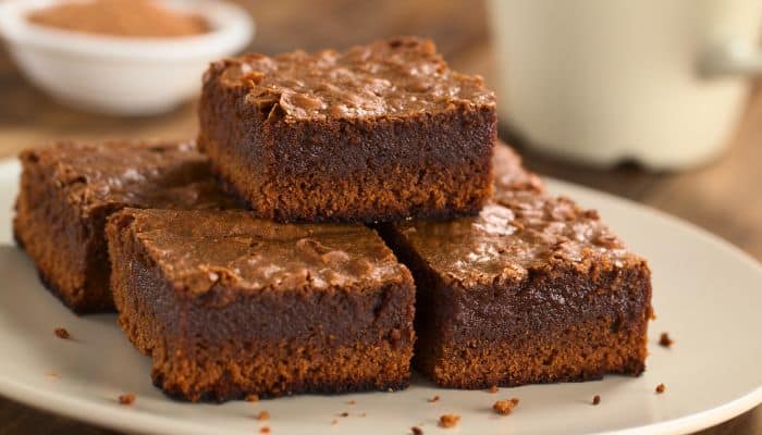 brownies de chocolate